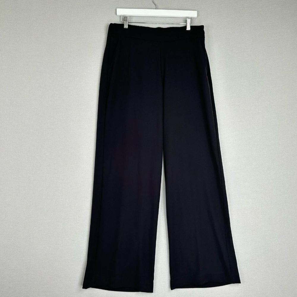 Summersalt Womens Pant Medium Black Wide Trouser Palazzo Commute Office Work